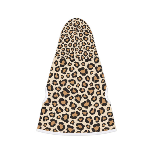 Leopard Print Pet Hoodie