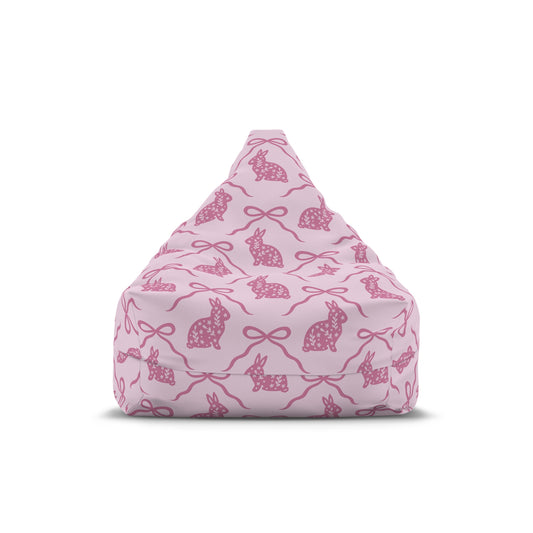 Whimsical Bunny Bean Bag Chair Cover