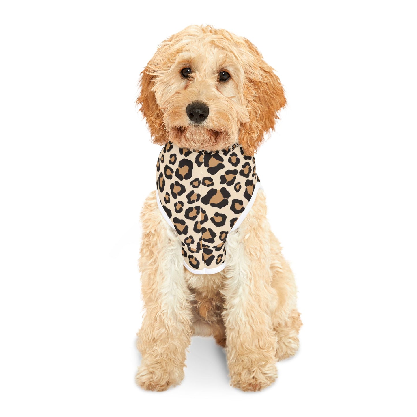 Leopard Print Pet Hoodie
