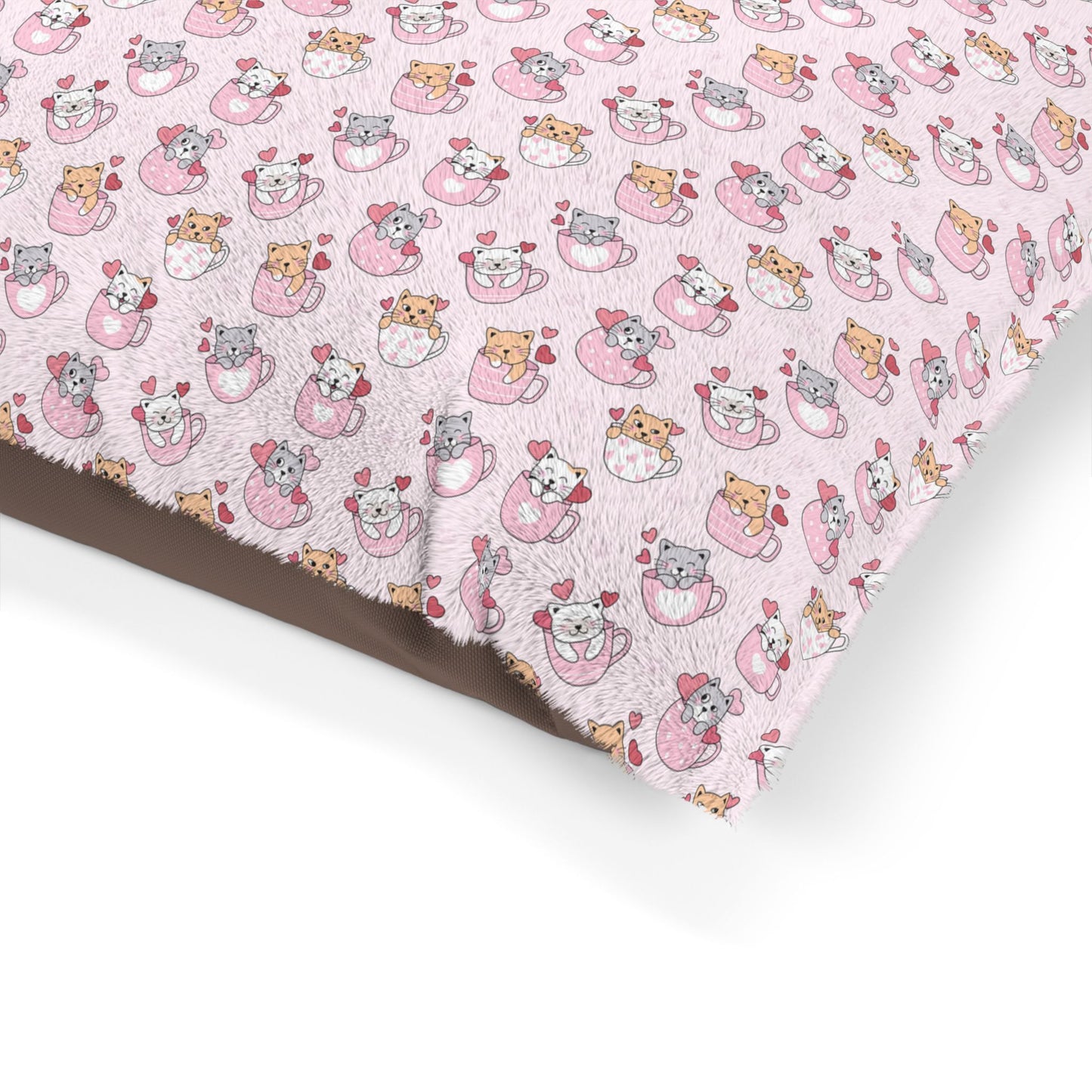 Cute Cat and Dog Pattern Pet Bed