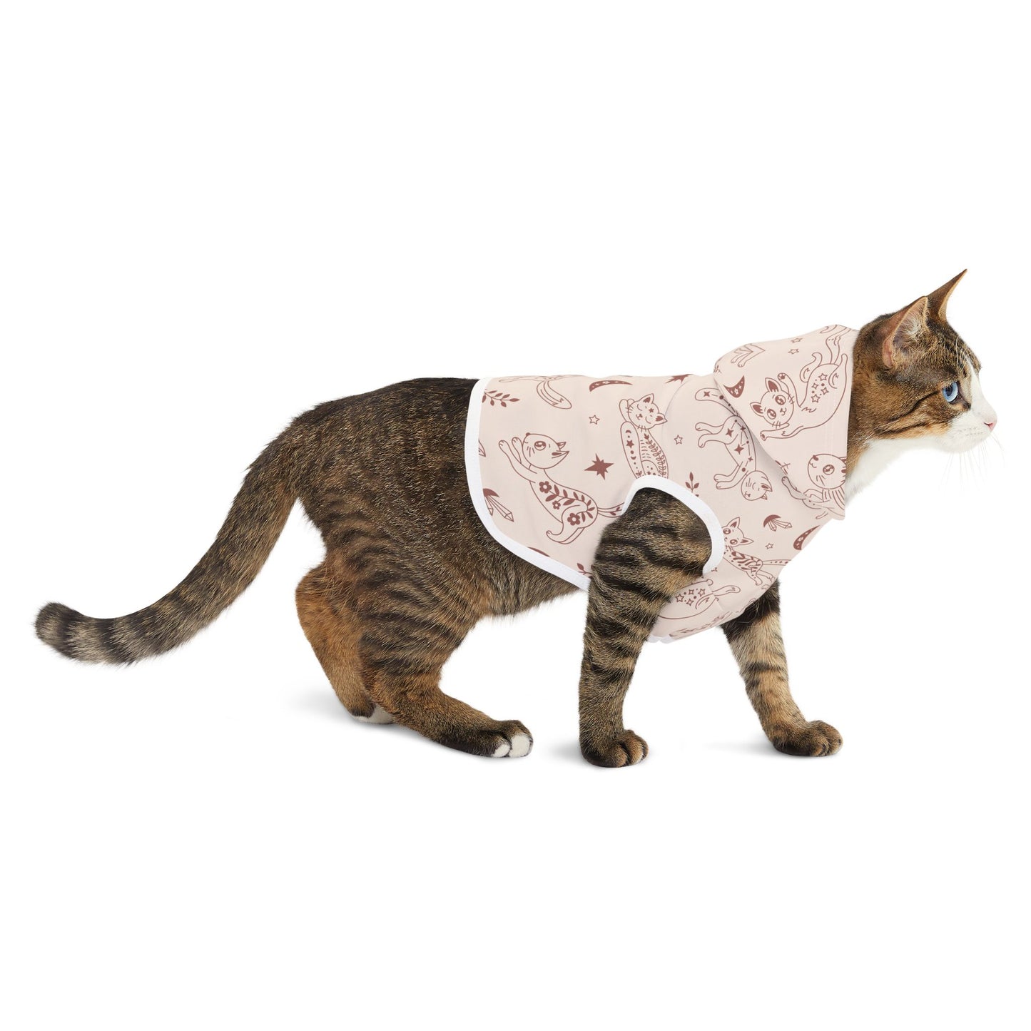 Cute Cat Pattern Pet Hoodie