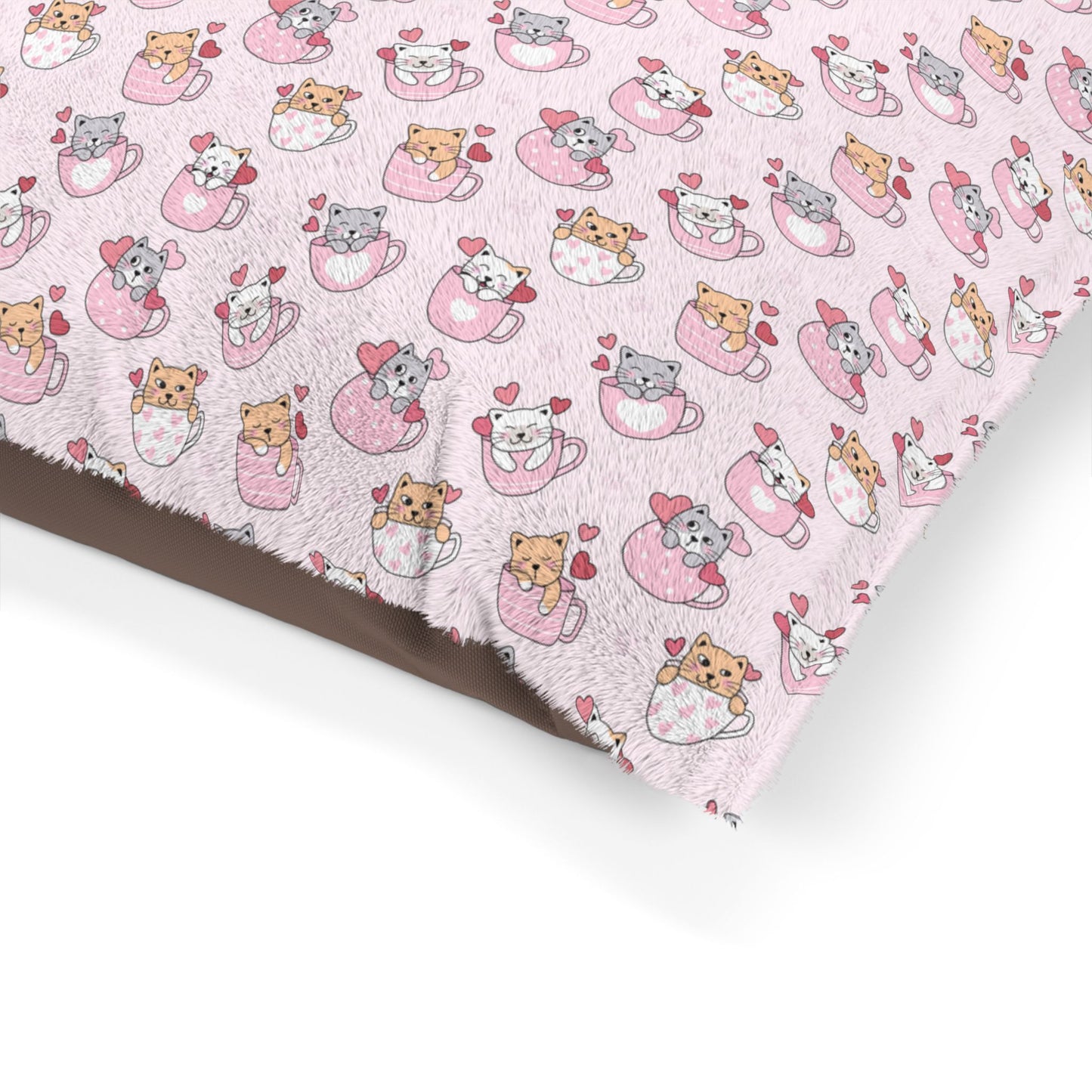Cute Cat and Dog Pattern Pet Bed