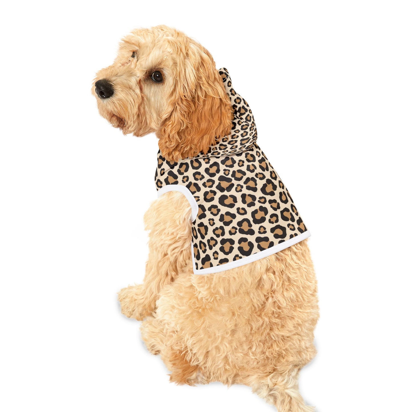Leopard Print Pet Hoodie