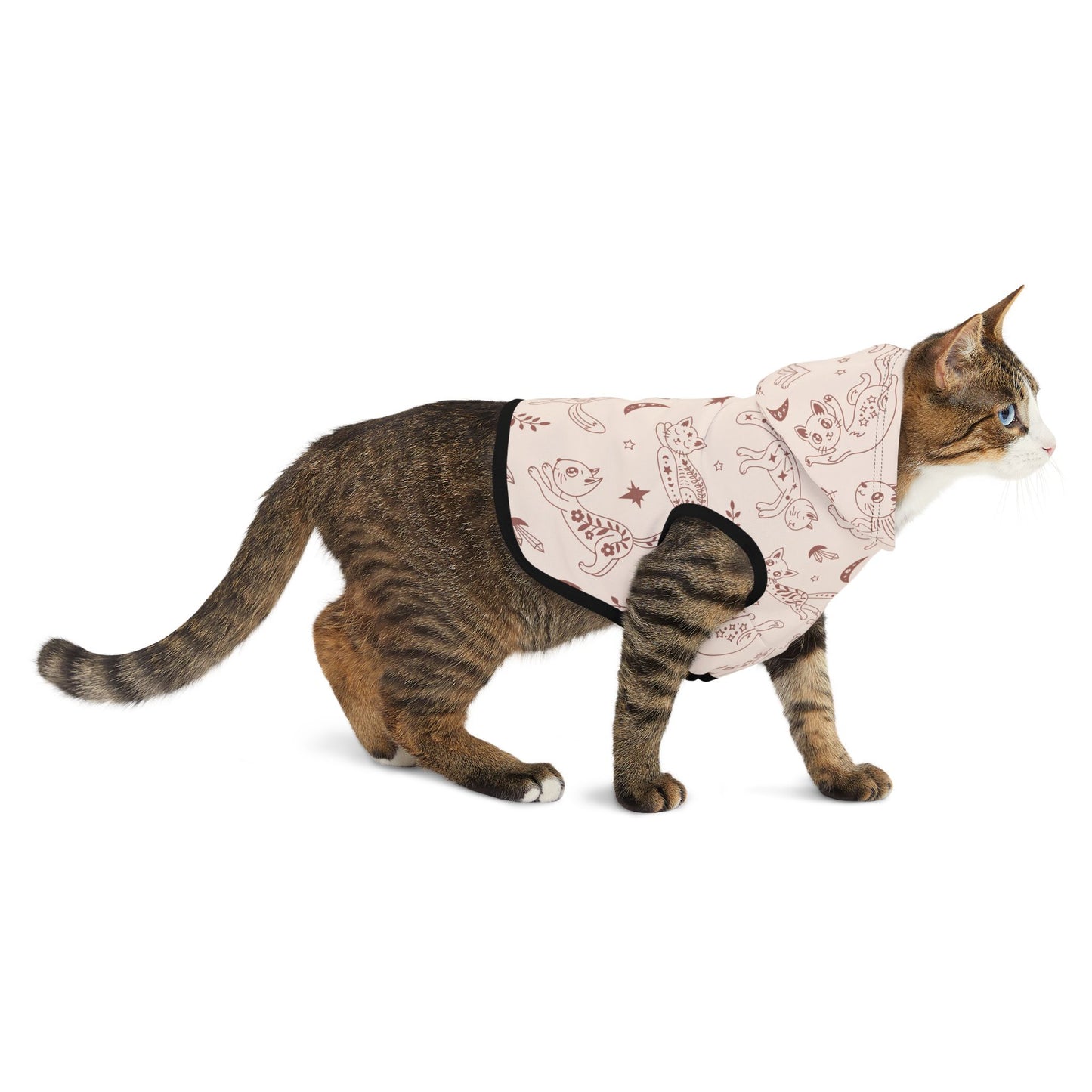 Cute Cat Pattern Pet Hoodie